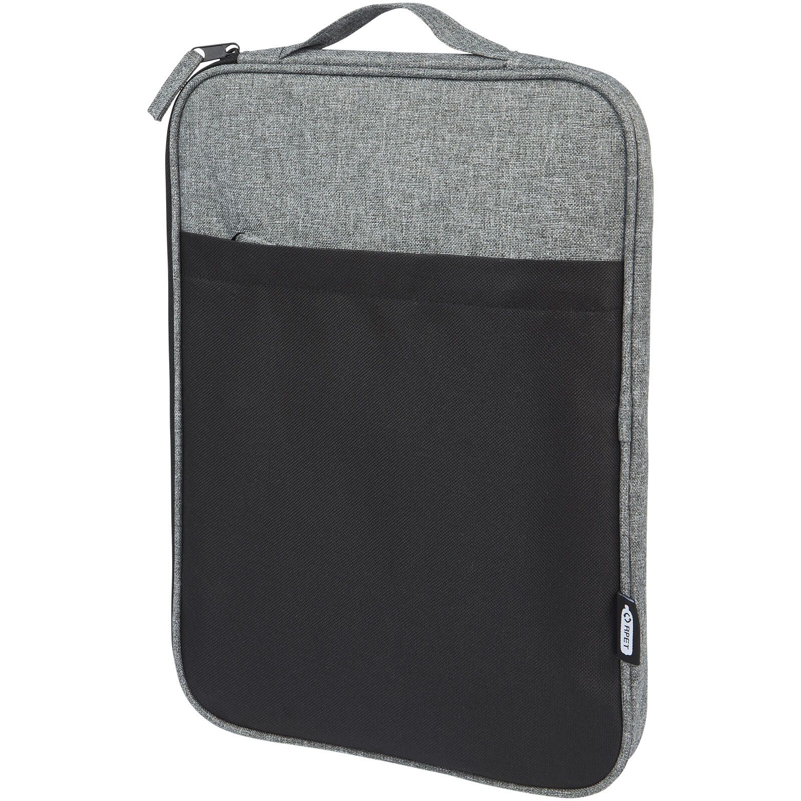 Reclaim 14" GRS recycelte Laptophülle 2,5 L - schwarz -  heather grau-641