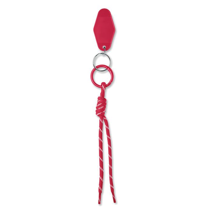 Schlüsselring mit Schnur KEYBRAID - rot-751