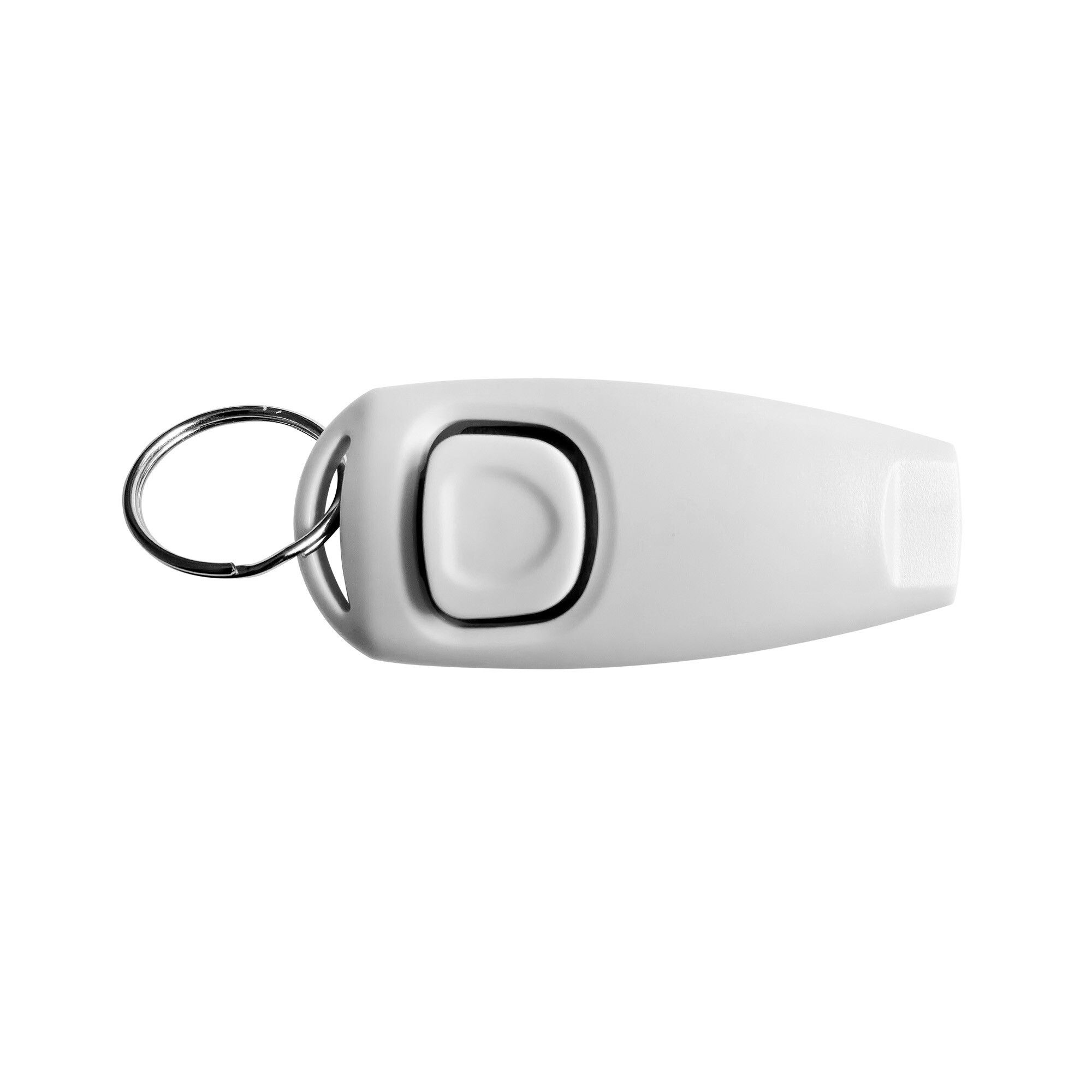Hundepfeife mit Clip - weiss-990