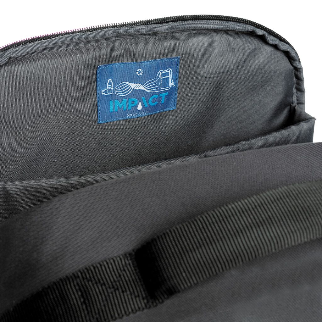 Impact AWARE™ RPET Anti-Diebstahl 15,6" Laptop-Rucksack - schwarz-682