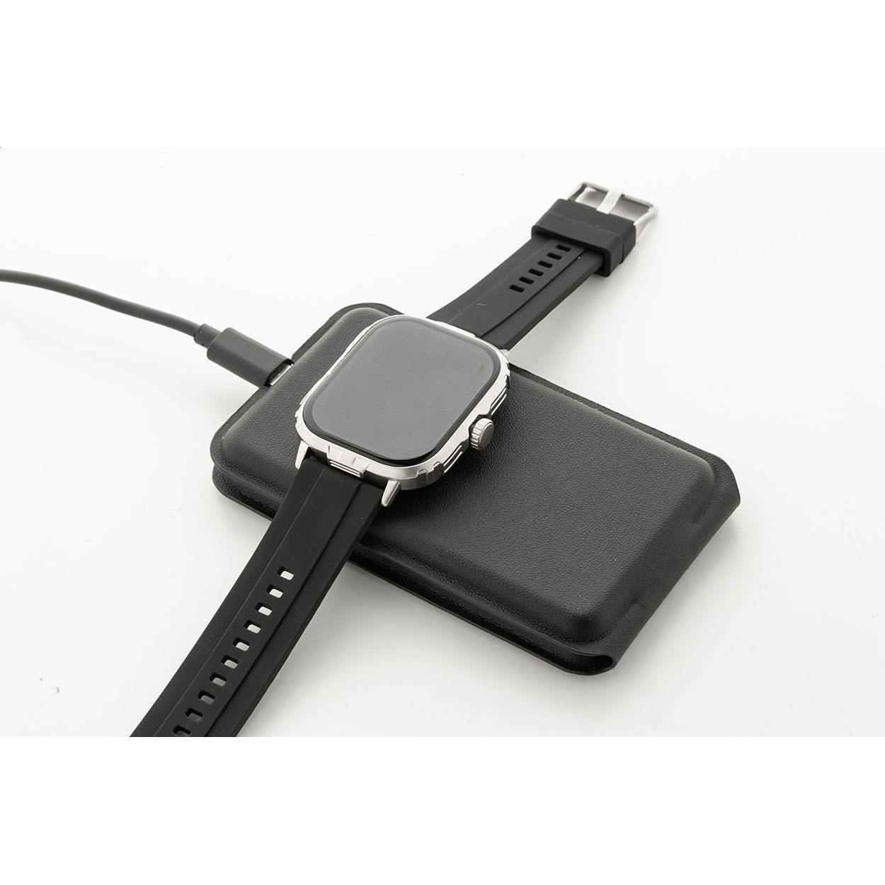 LuxCharge Stand Handyhalter mit kabellosem Ladegerät, RPU - schwarz-623