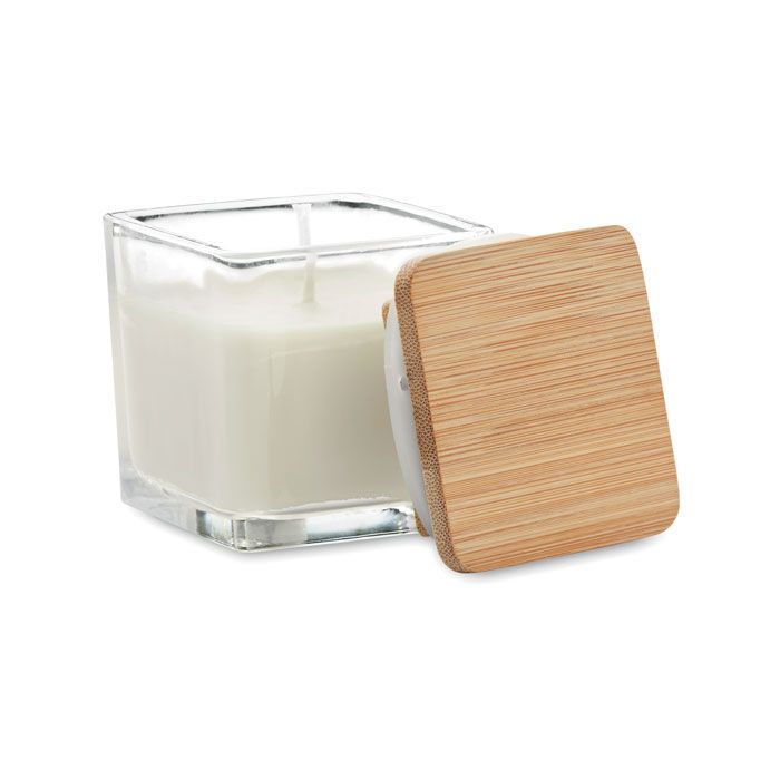 Kerze im Glas 50g PILA - weiß-976