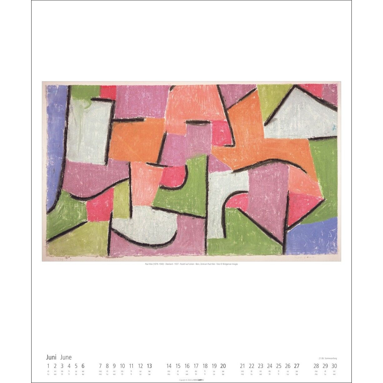 Paul Klee - Kunst & Kultur Kalender-714