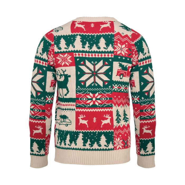 Weihnachtspullover L-XL SHIMIS XL - beige-865