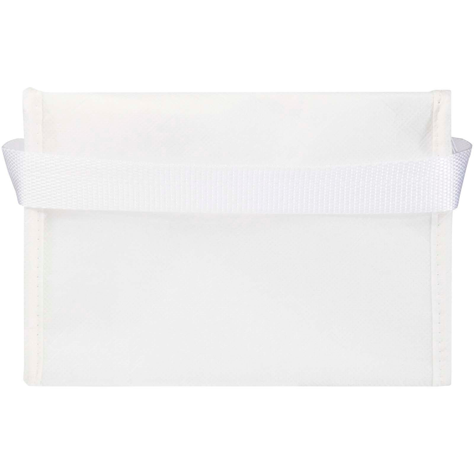 Spectrum Kühltasche aus recyceltem GRS Non Woven für 6 Dosen 4 L - weiss-33