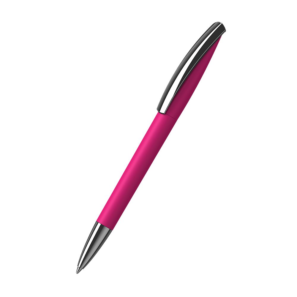Drehkugelschreiber Arca softtouch MMn - softtouch magenta-208