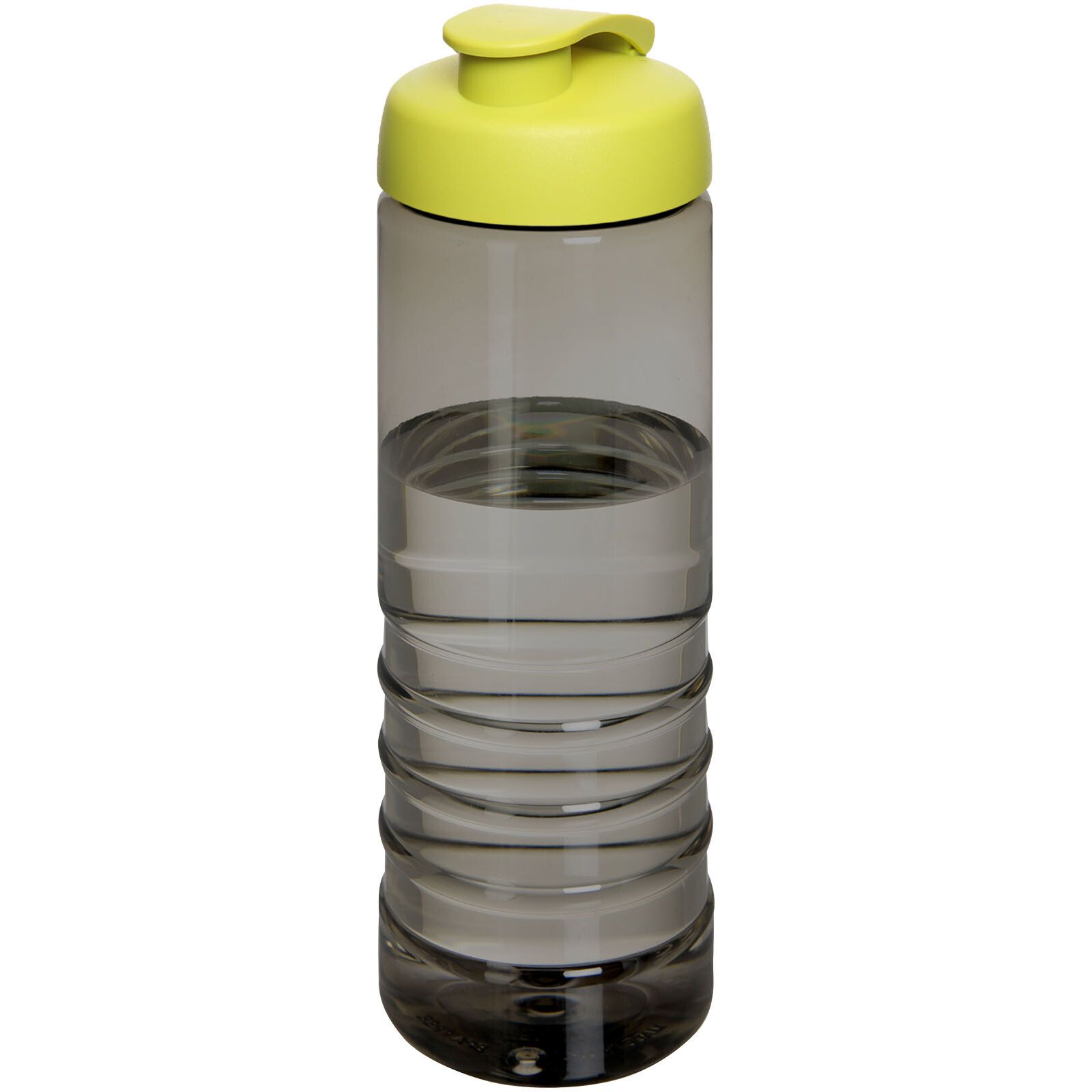 H2O Active Eco Treble 750 ml Sportflasche mit Stülpdeckel - kohle -  limone-10