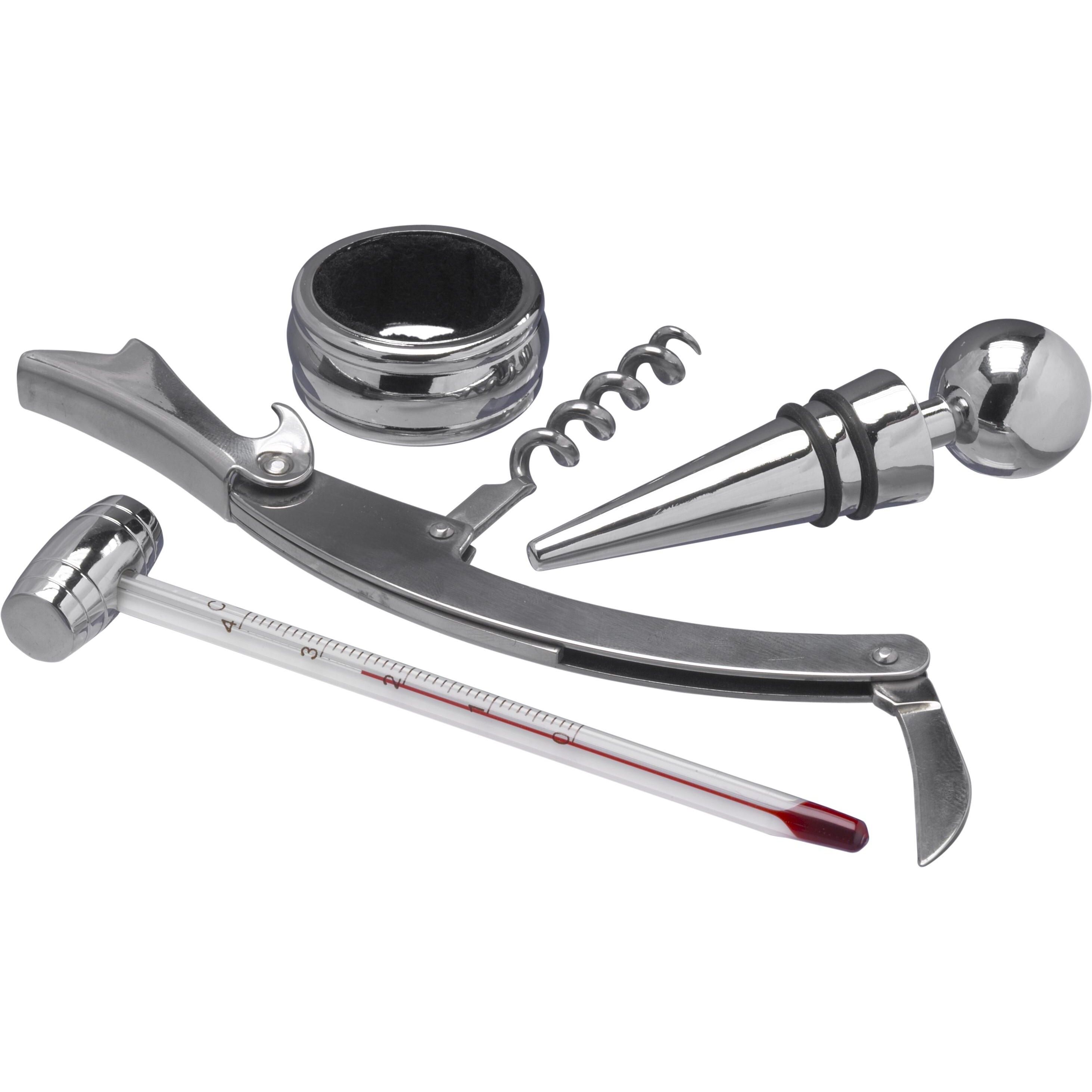 Luxus-Weinset Brady - braun-633