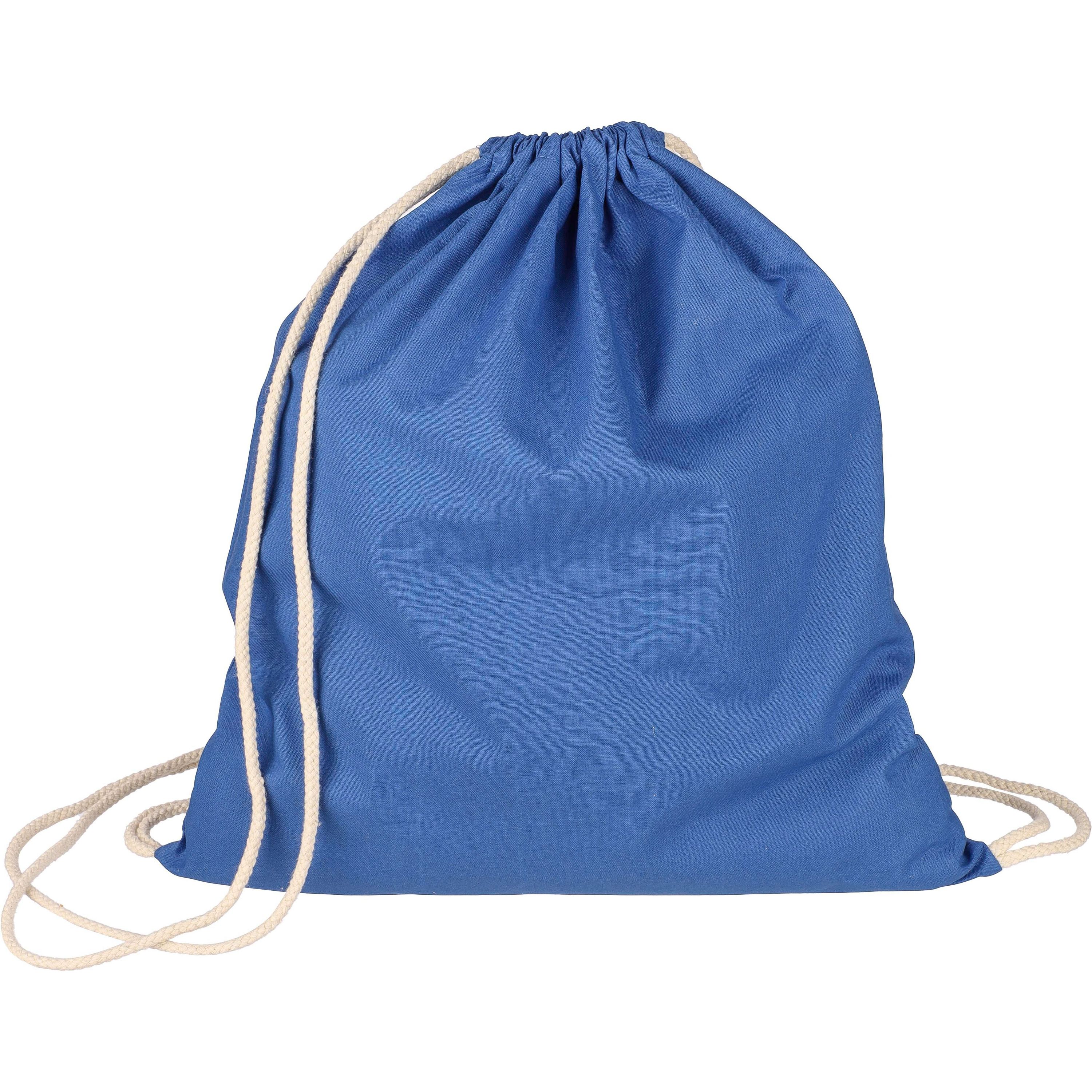Kordelzug-Rucksack aus Öko-Baumwolle (140 g/m2) Bridget - weiß-804