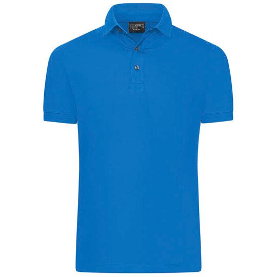 Men´s Mercerised Polo Slim Fit - black-152