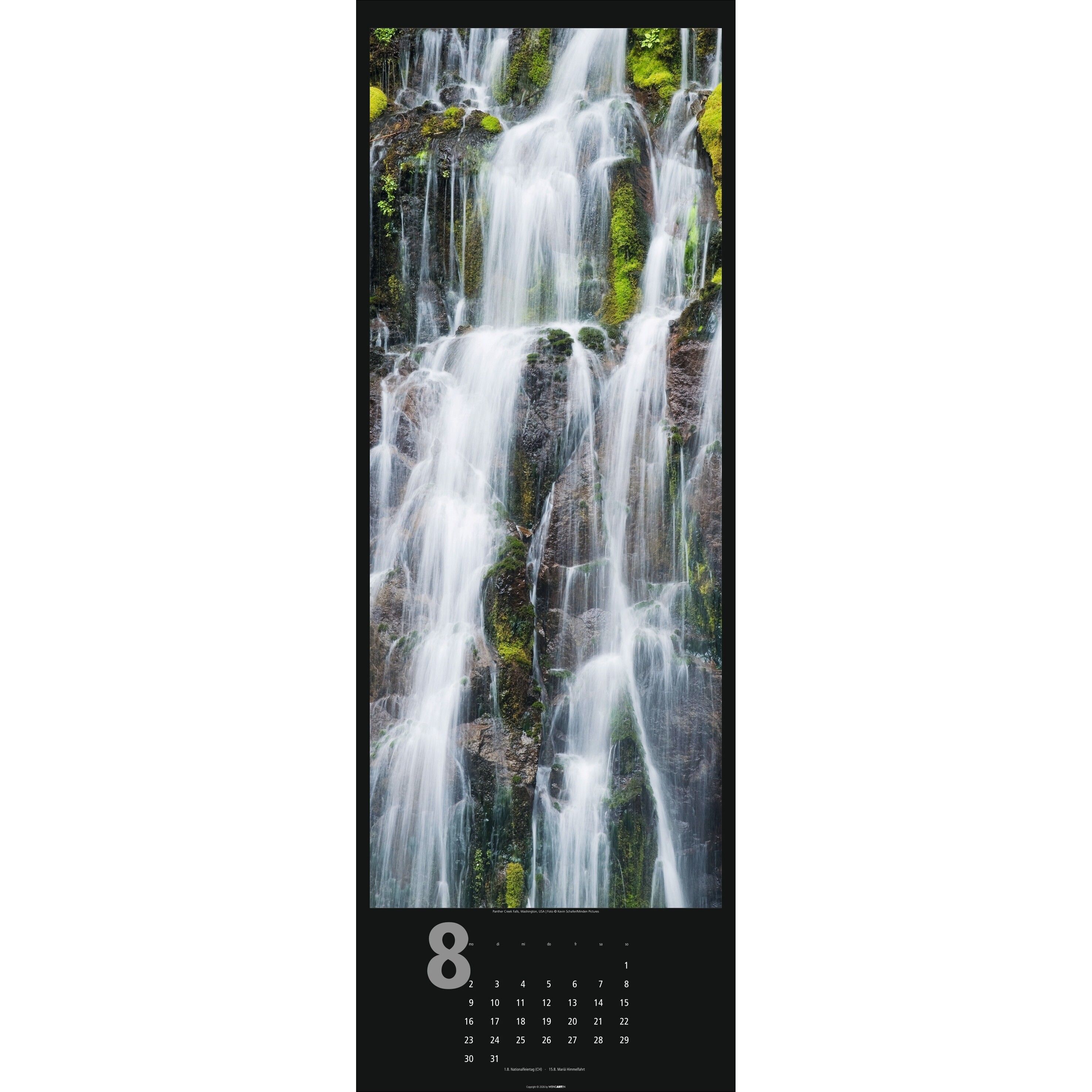 Wasserfälle - Landschaft & Natur Kalender-931