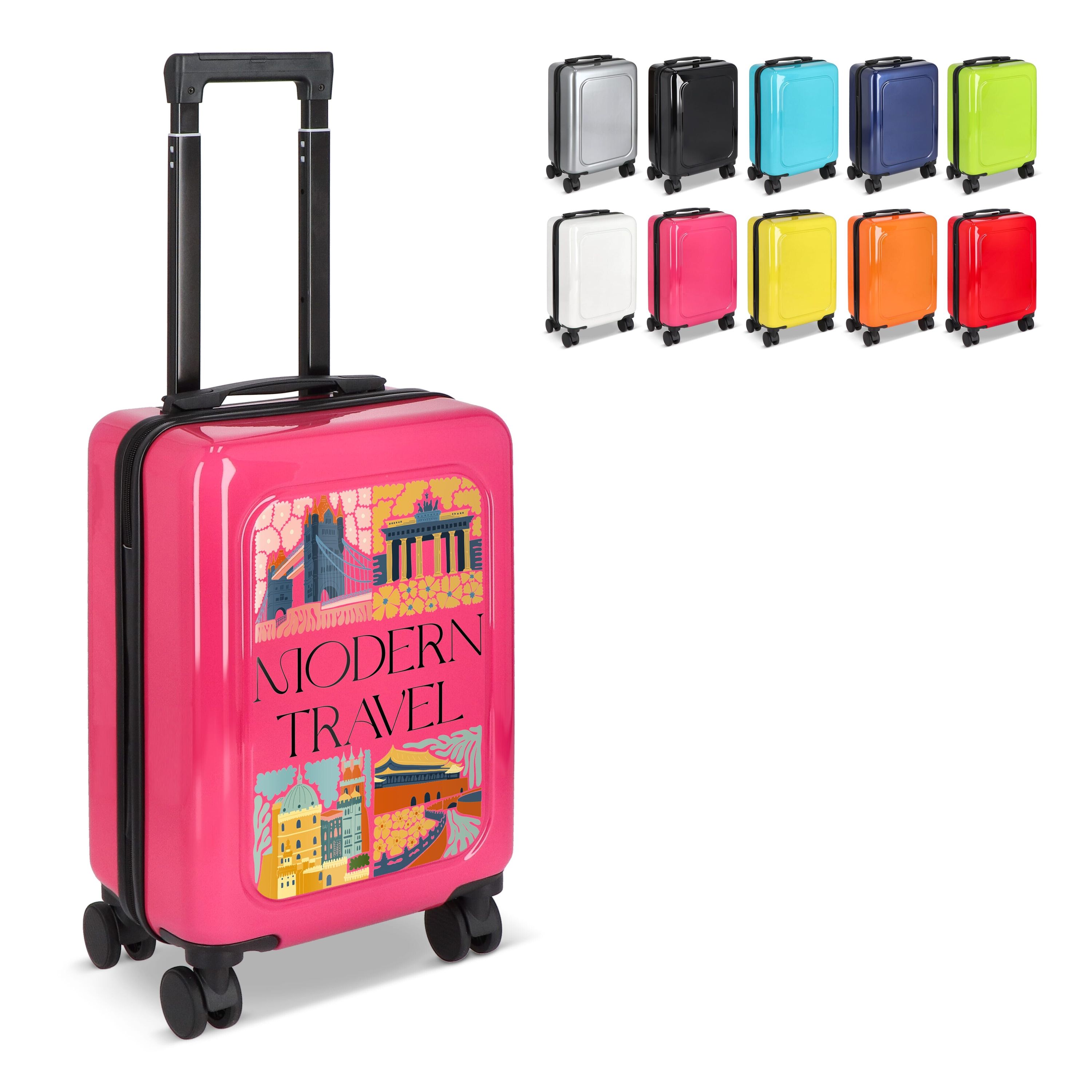 Trolley Urban 18 Zoll (Handgepäck) - schwarz-646