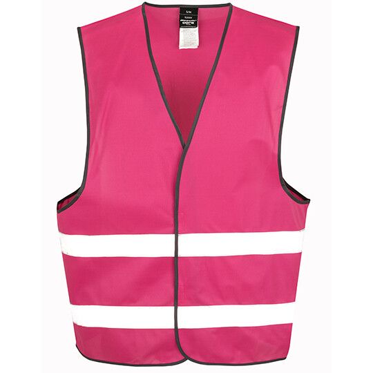 Enhanced Visibility Vest - raspberry-282