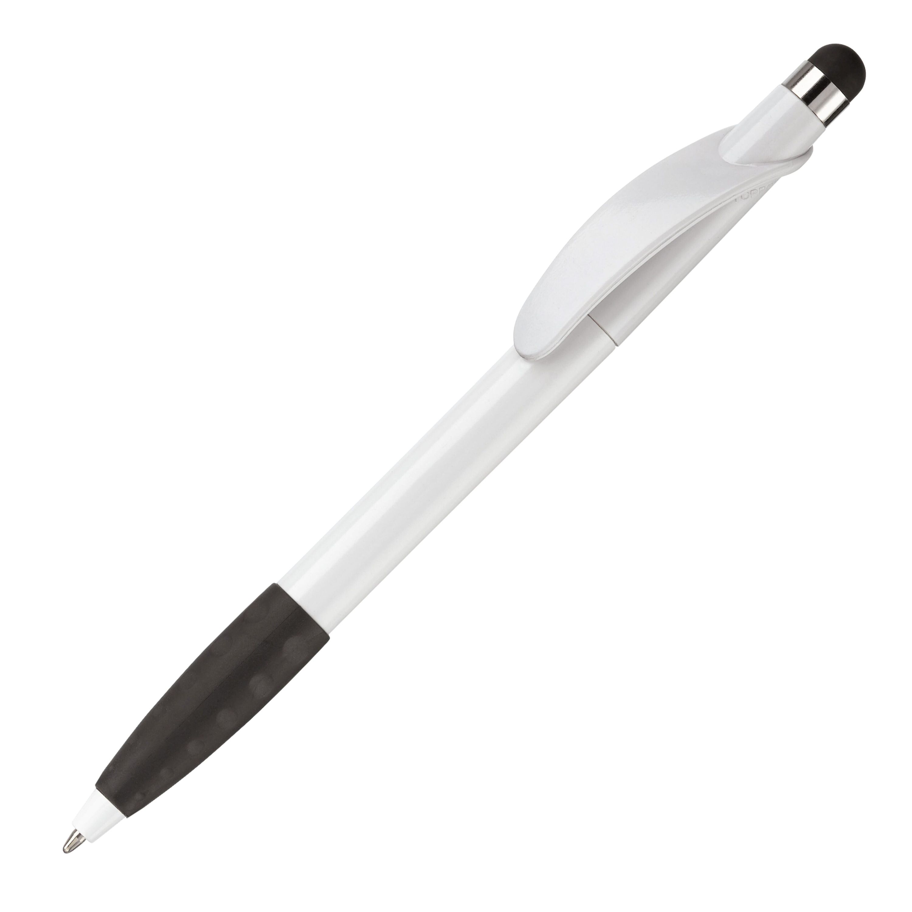 Kugelschreiber Cosmo Stylus - weiss  -  schwarz-33