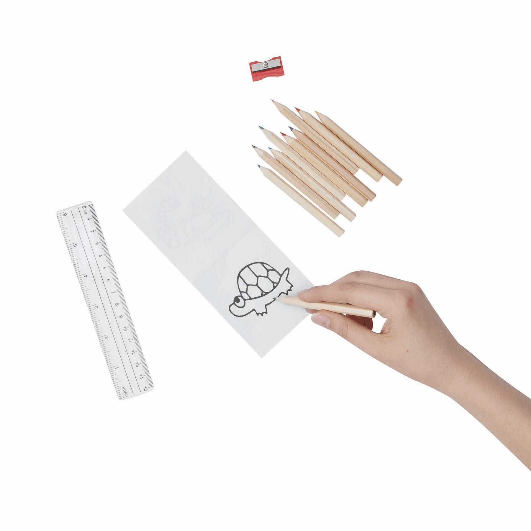 Buntstifteset BEING BUSY - braun-38