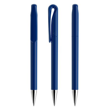 prodir DS1 TPC Twist Kugelschreiber Metall-Spitze - poliert - blau-847
