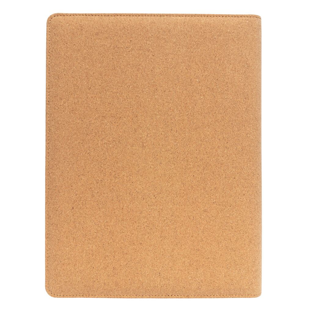 Deluxe Kork Portfolio A4 mit Stift - braun-874