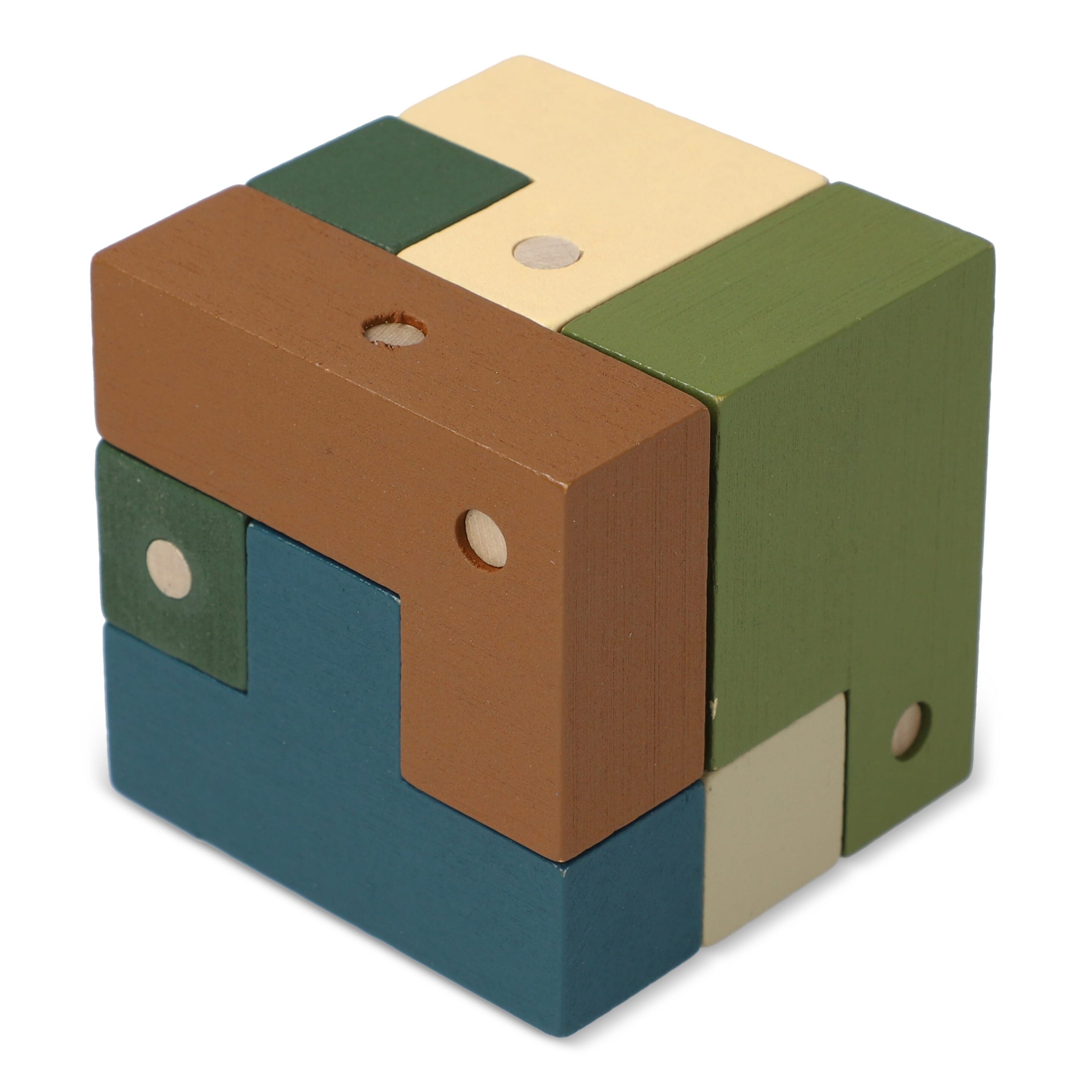 InSideOut Holzwürfel think iq puzzle - neon sortiment-723