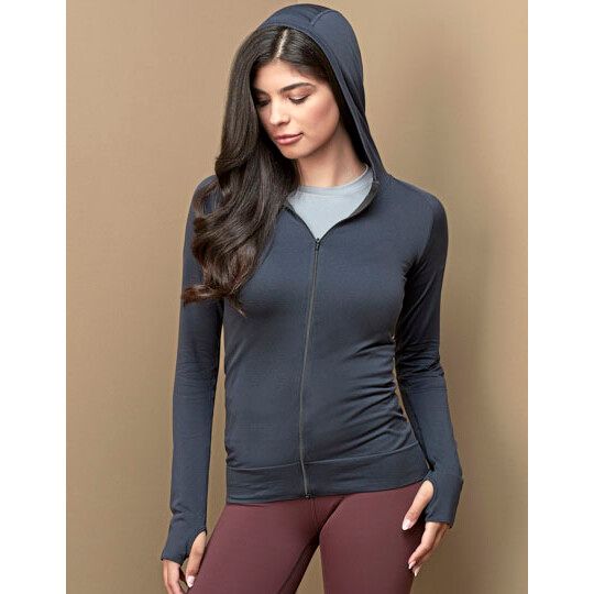 Seamless Sports Jacket Women - black opal-374