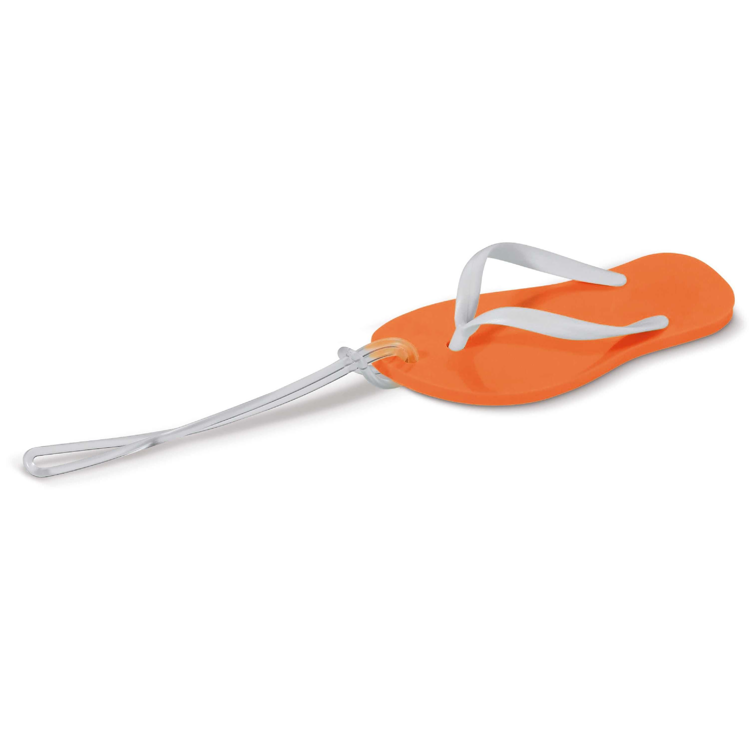 Kofferanhänger Slipper - orange-758