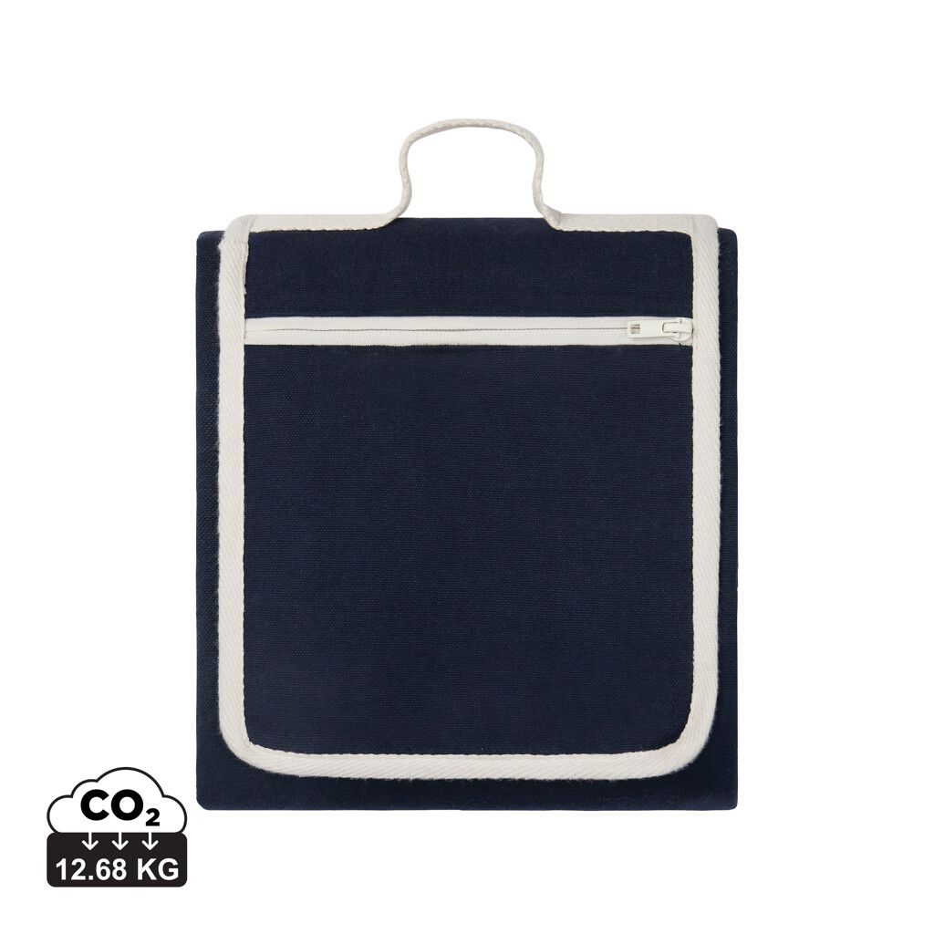 VINGA Volonne AWARE™ Picknickdecke aus recyceltem Canvas - blau-526