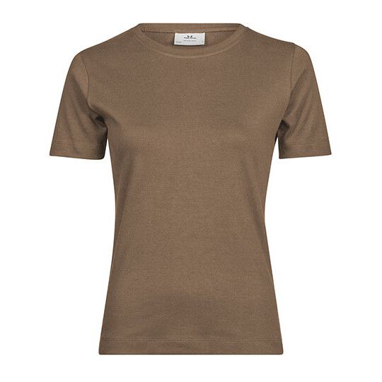 Women´s Interlock Tee - wood-987