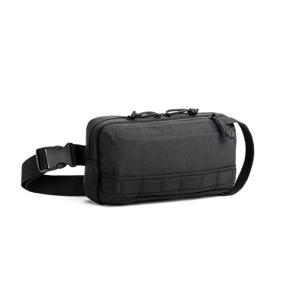 EDINBURGH Gürteltasche aus 600D-Recyclingpolyester und 210D-Futter - schwarz-862