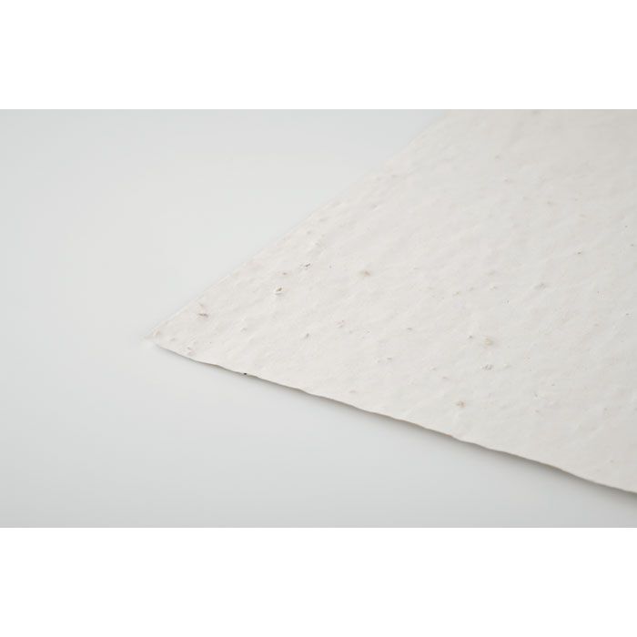 DIN A5 Wildblumen-Samenpapier ASIDE - weiß-494