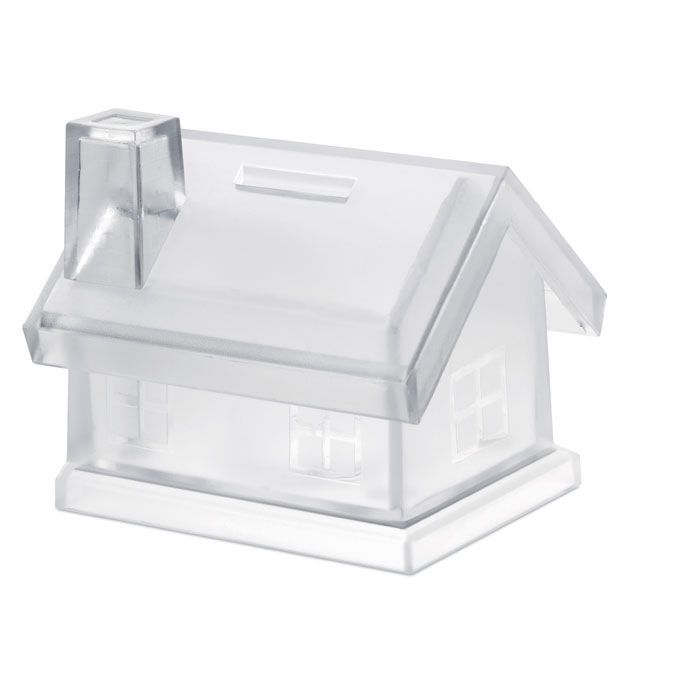 Spardose Haus MYBANK - transparent-525