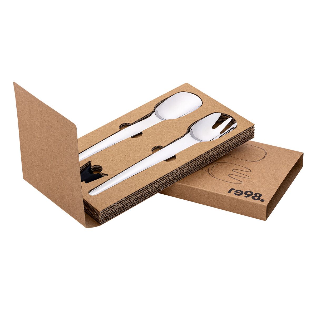 Salatbesteck RE98-CUTLA SALAD - silber-567
