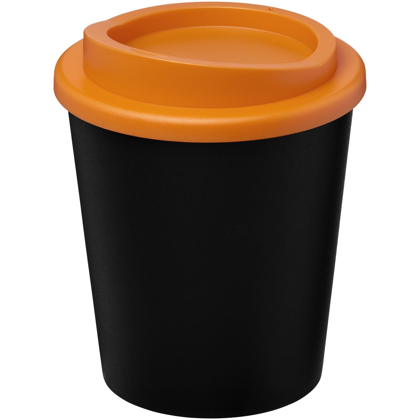 Americano Espresso 250 ml Isolierbecher - schwarz -  orange-681