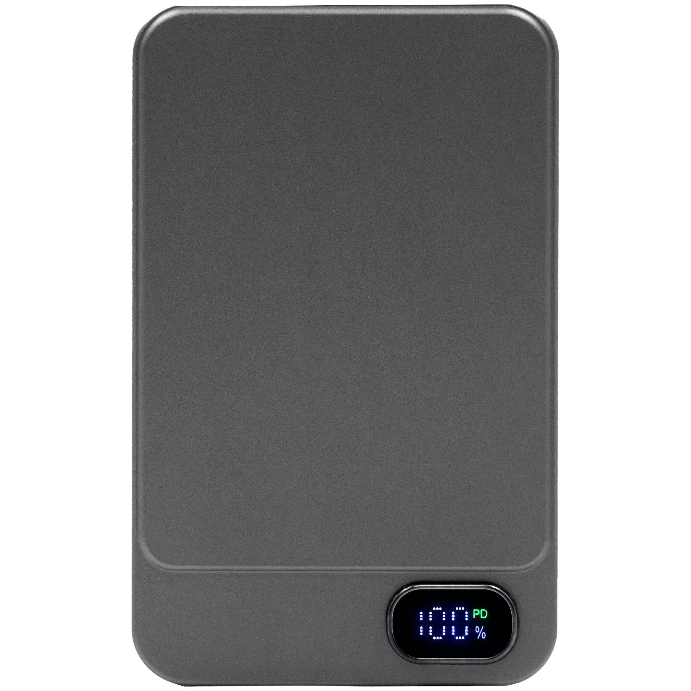 BrandCharger Powerwave 5000 kabellose Powerbank - stahlgrau-676