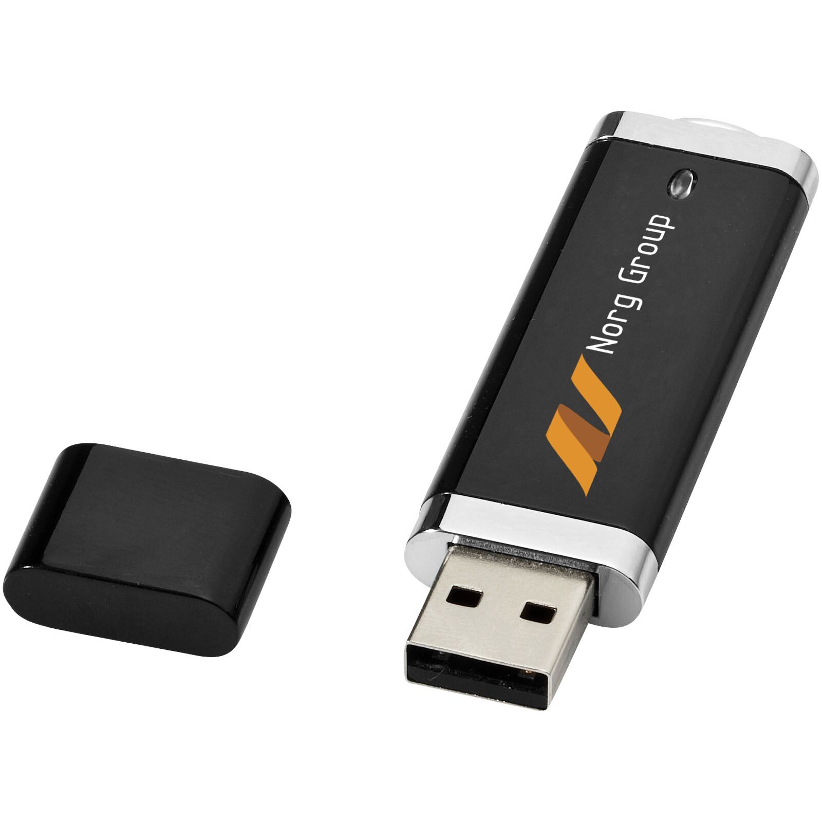 Flat USB-Stick - schwarz - 1 GB-358
