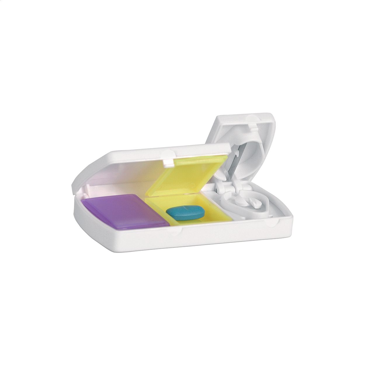 Pillendose Aspi - weiß-824