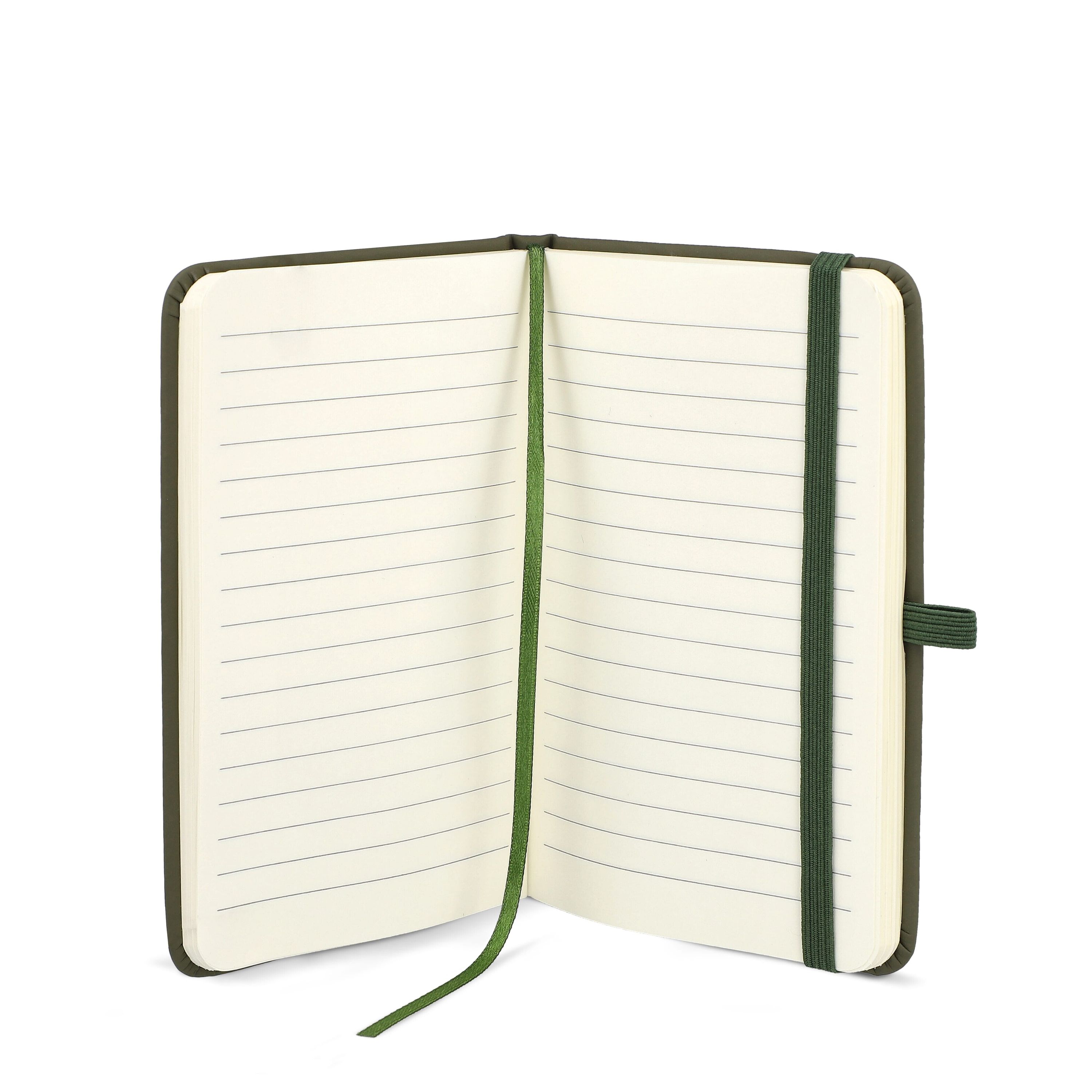 PU-Notizbuch Sora A6 - dried green-47