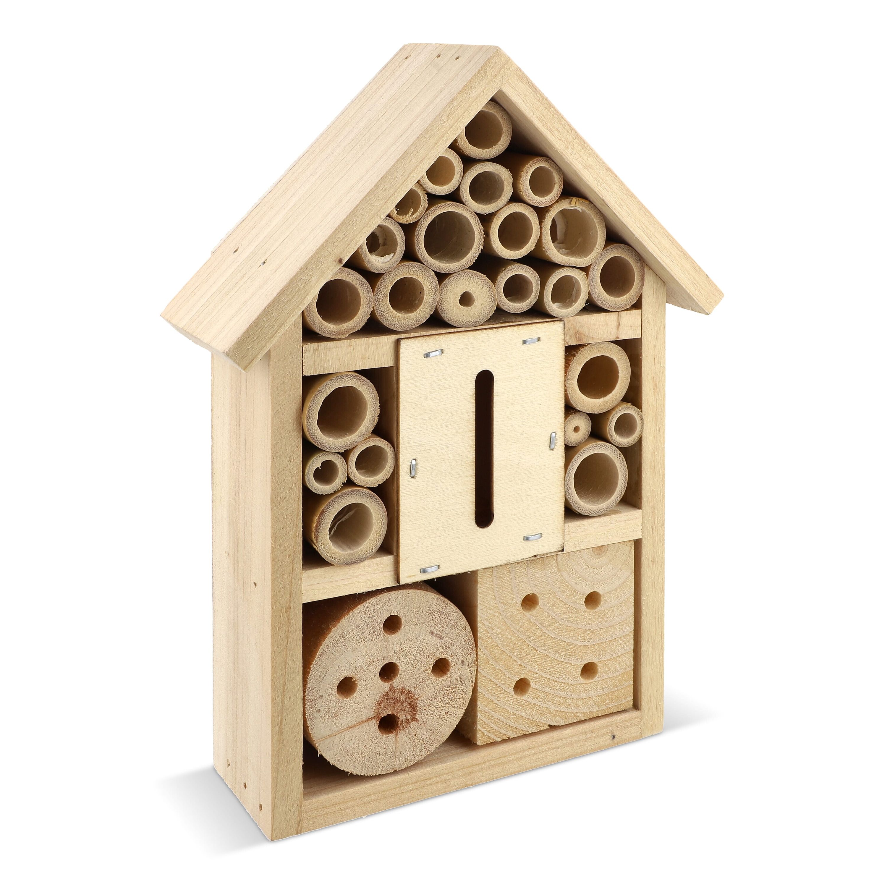 Insektenhotel aus FSC-Holz - natur-900