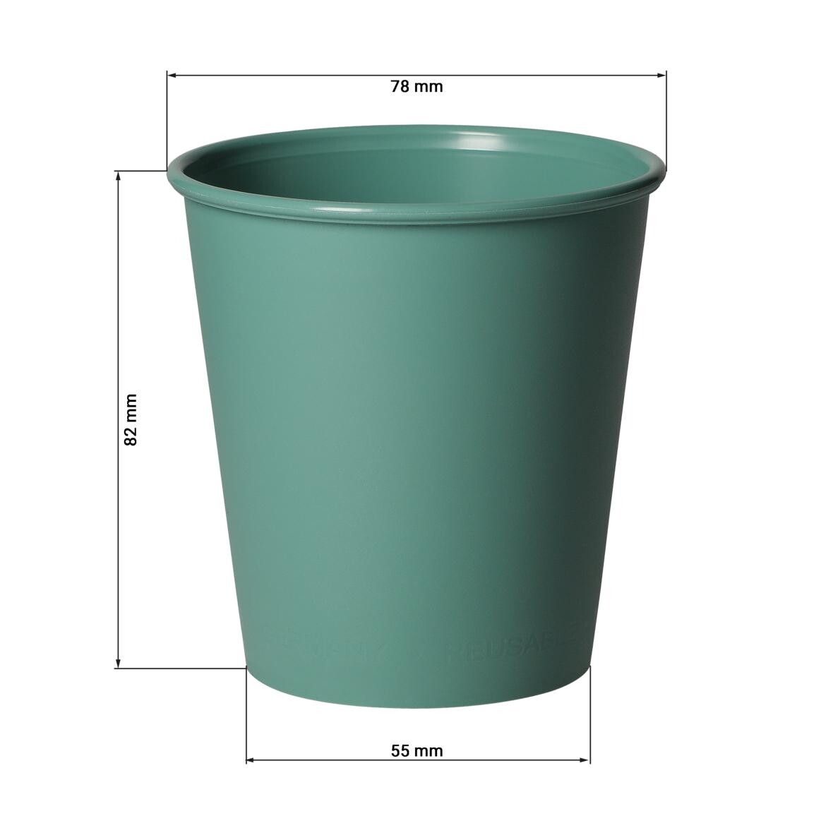 Becher ToGo, 200 ml, elastoNature - peach fuzz-609