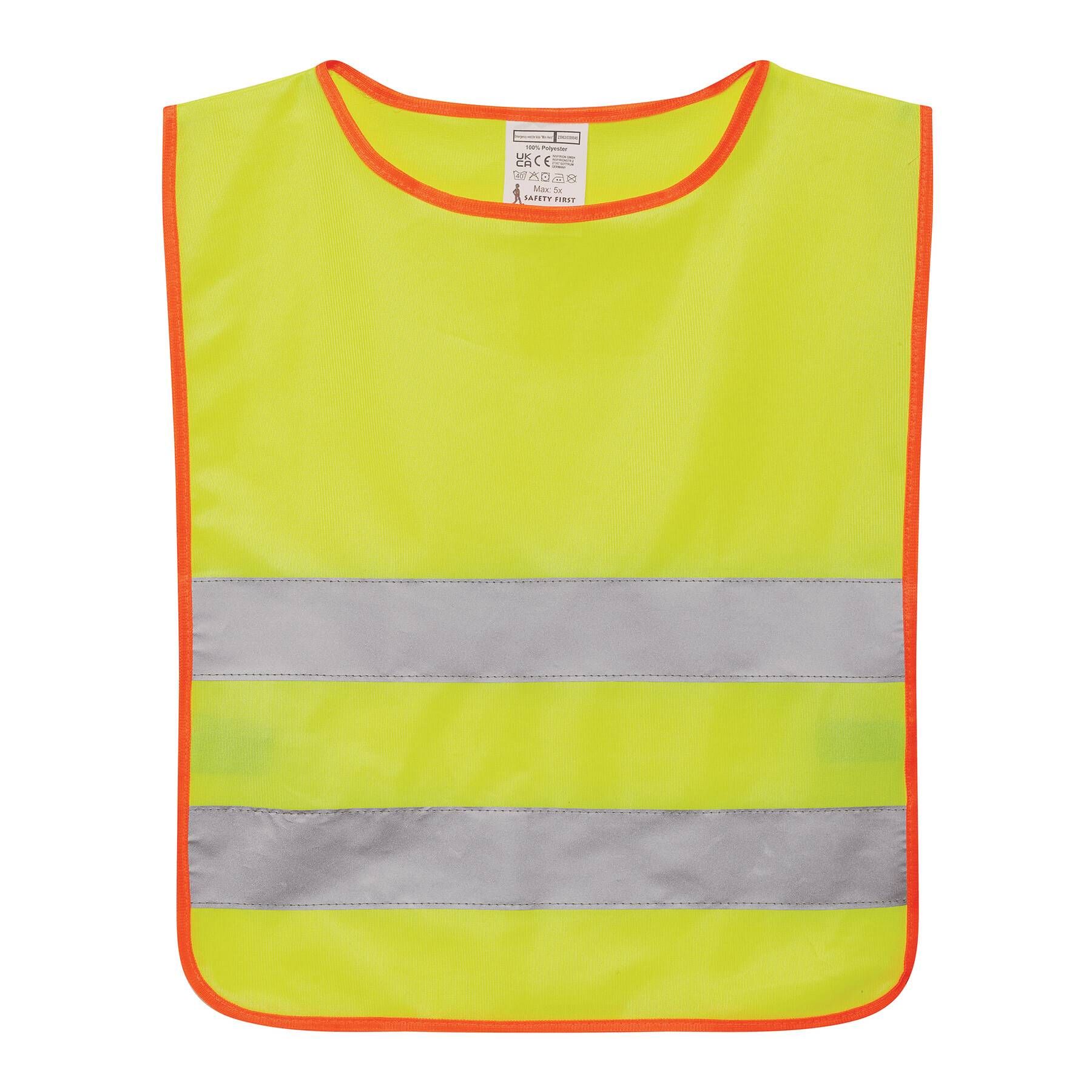 Sicherheitsweste für Kinder MINI HERO - gelb - grau - orange-433