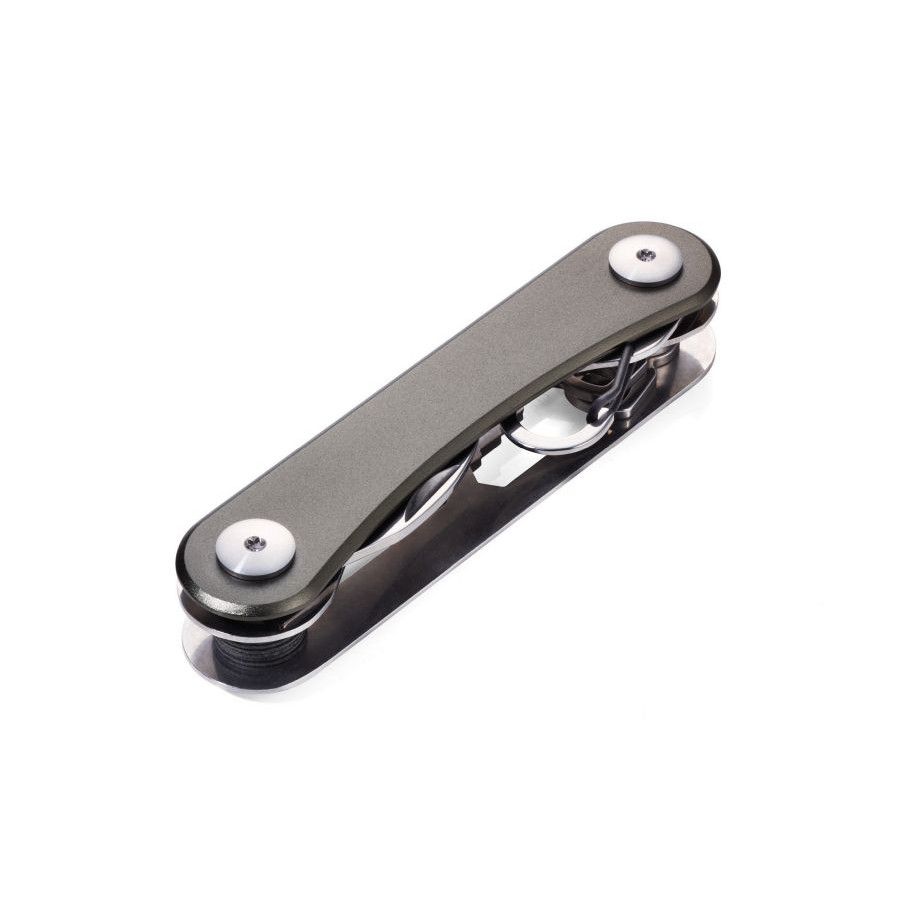 Troika Schlüssel Organizer Troika CLEVER KEY - silber - titanfarben-394