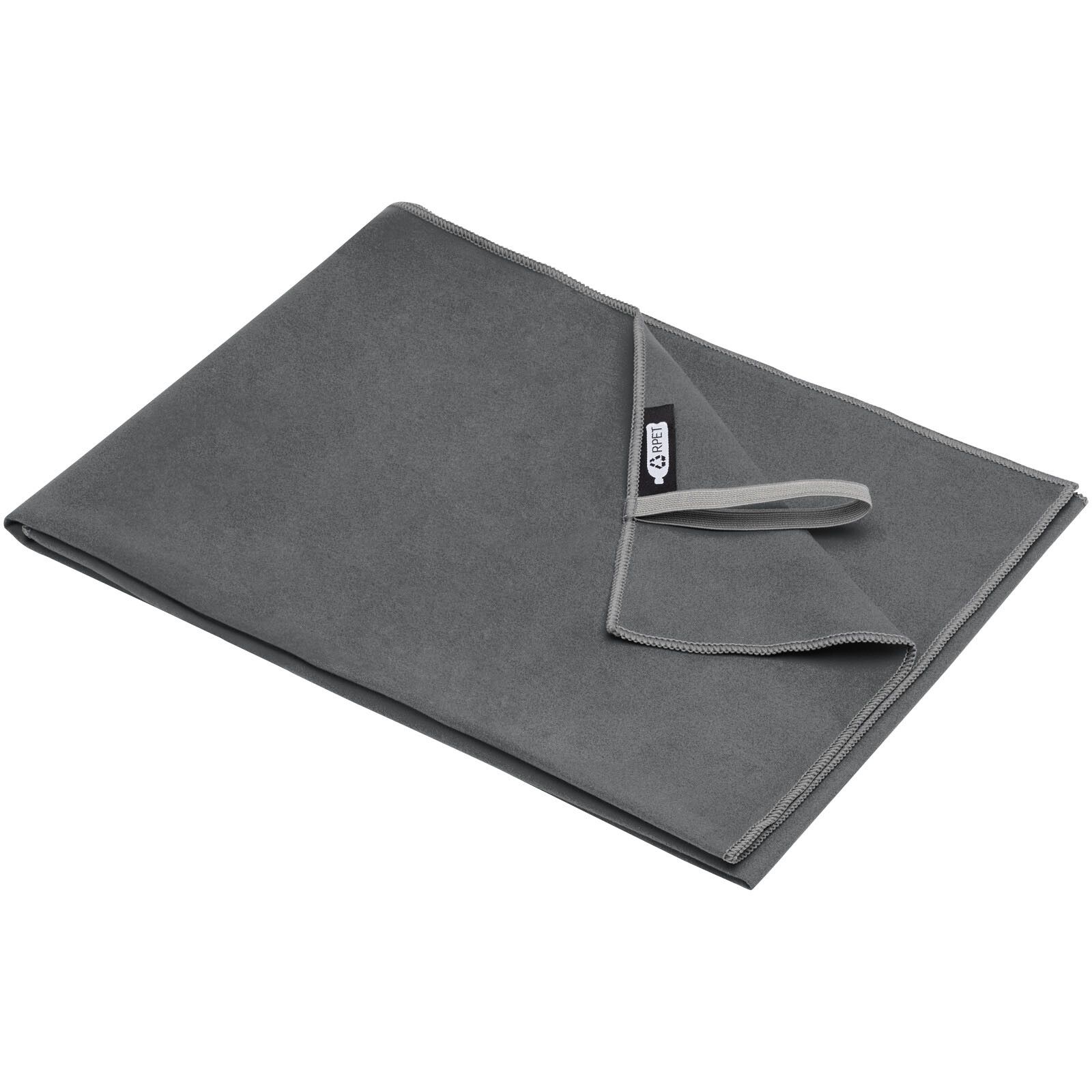 Pieter ultraleichtes und schnell trocknendes GRS Handtuch 50 × 100 cm - grau-499
