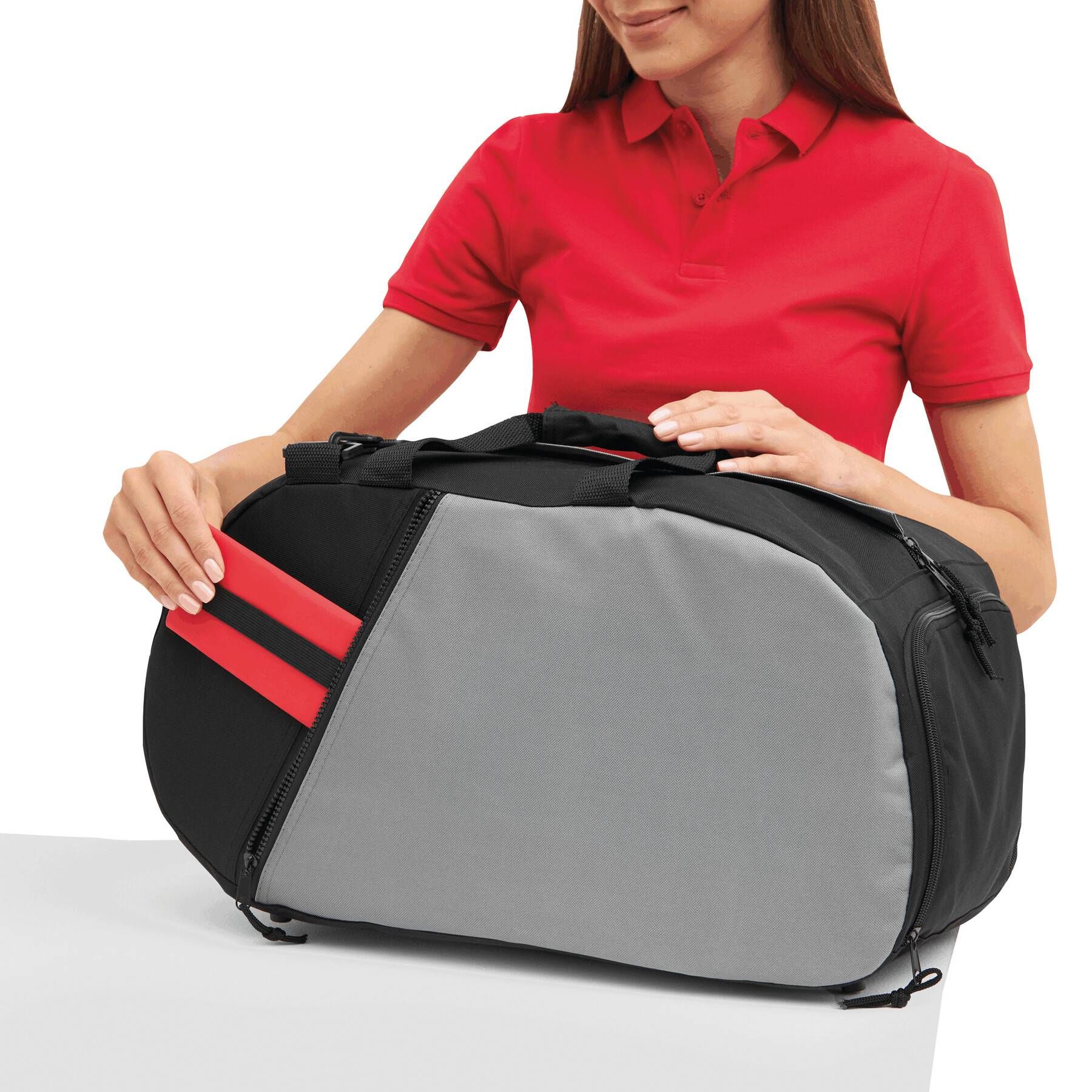 Sporttasche RELAX GYM - grau - schwarz-138