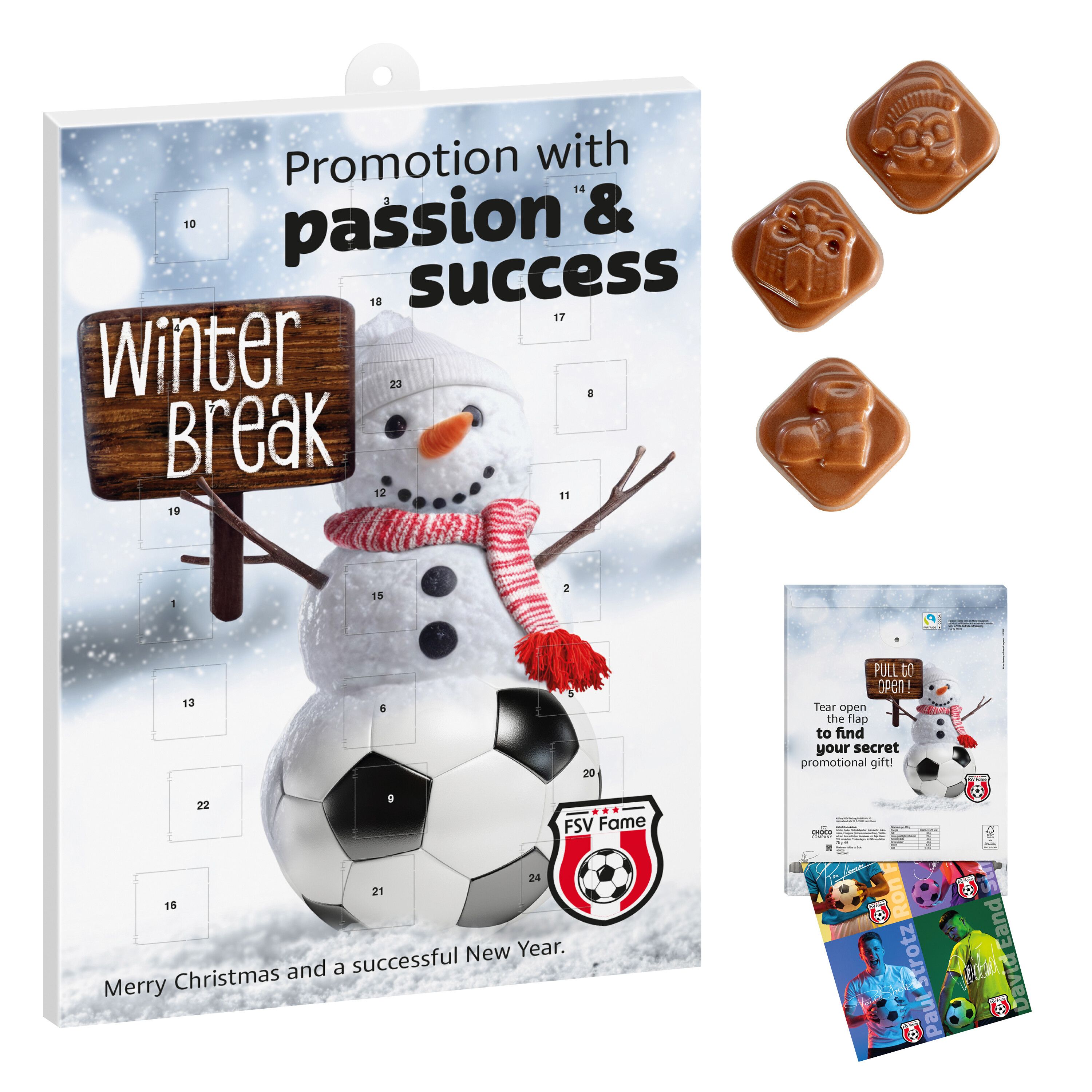 Werbeeinleger Adventskalender INDIVIDUELL-52
