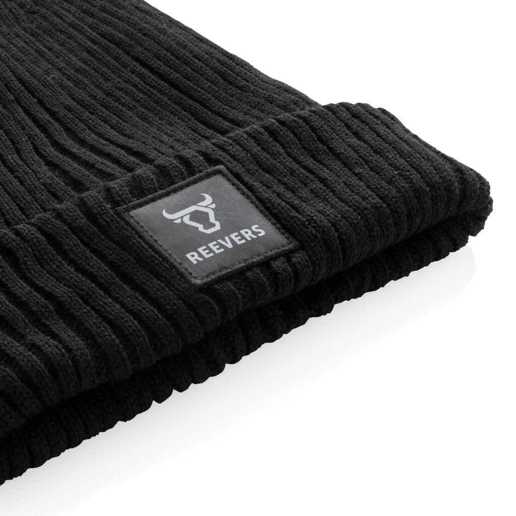 Impact AWARE™ Polylana® doppelt gestrickte Mütze - schwarz-164