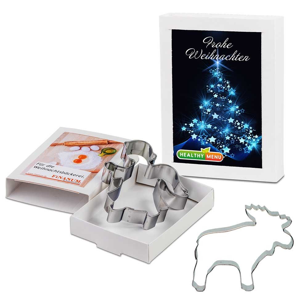 Backförmchen in Slide-Box - Xmas - Elch-27