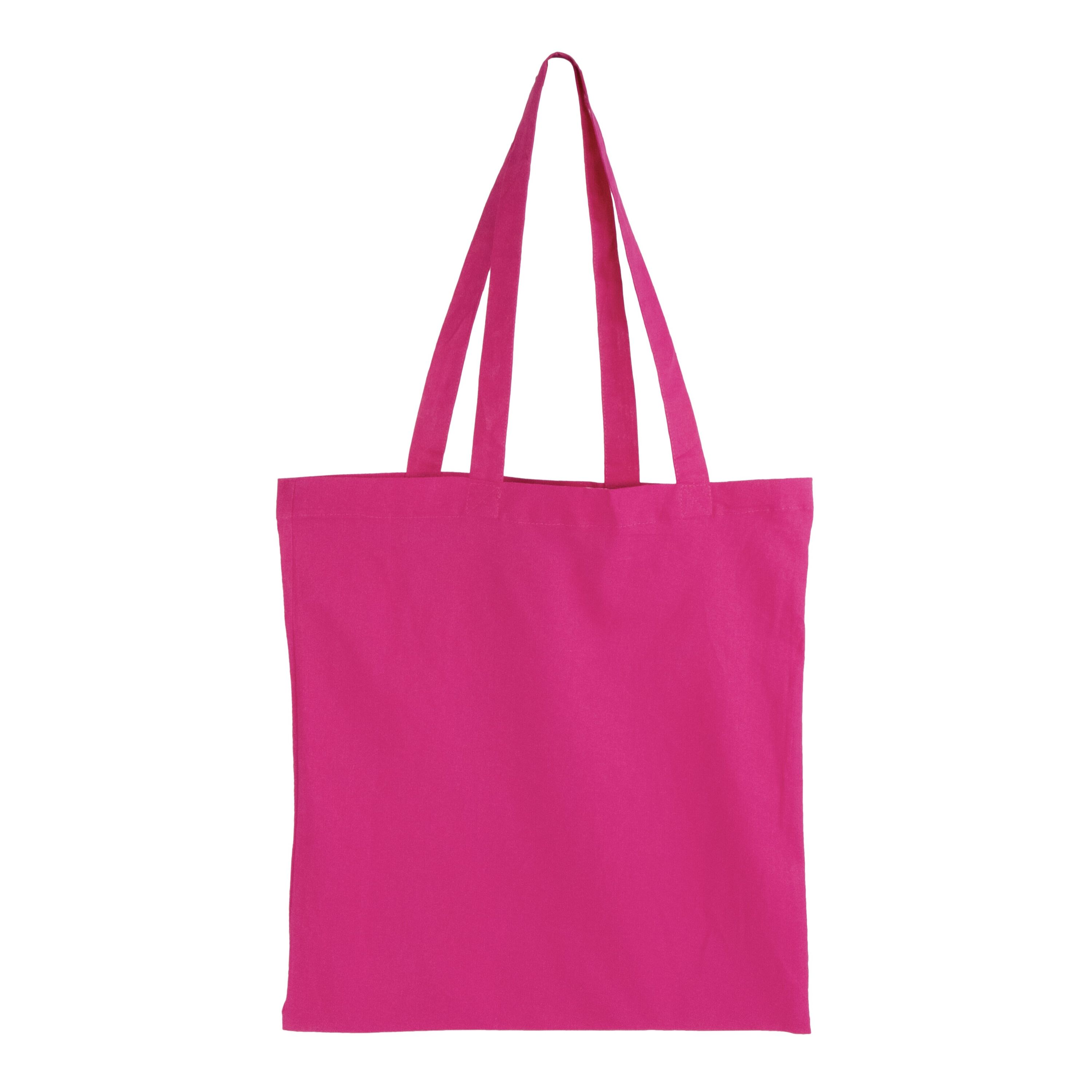 Umhängetasche Baumwolle OEKO-TEX® 140g/m² 38x42cm - rosa-60