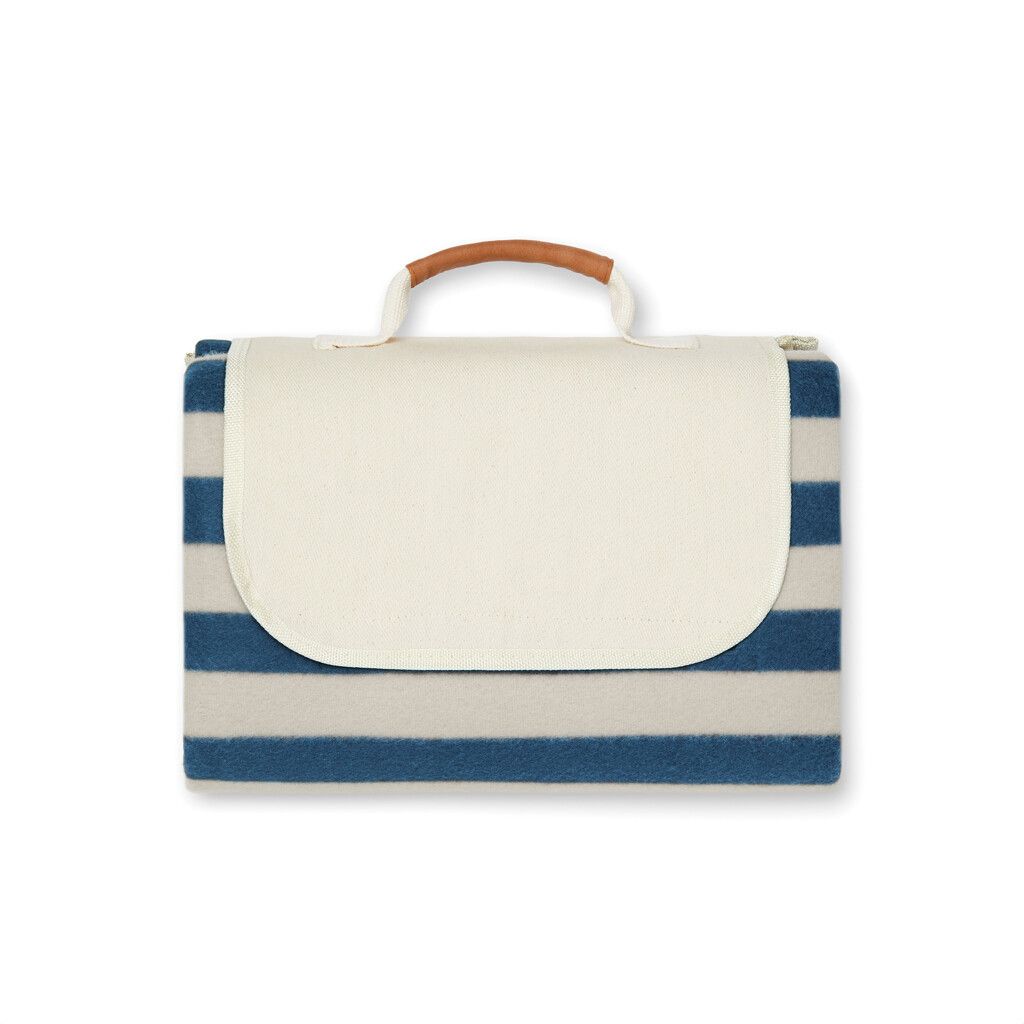 VINGA Alba GRS rPET Picknickdecke - navy blau-906