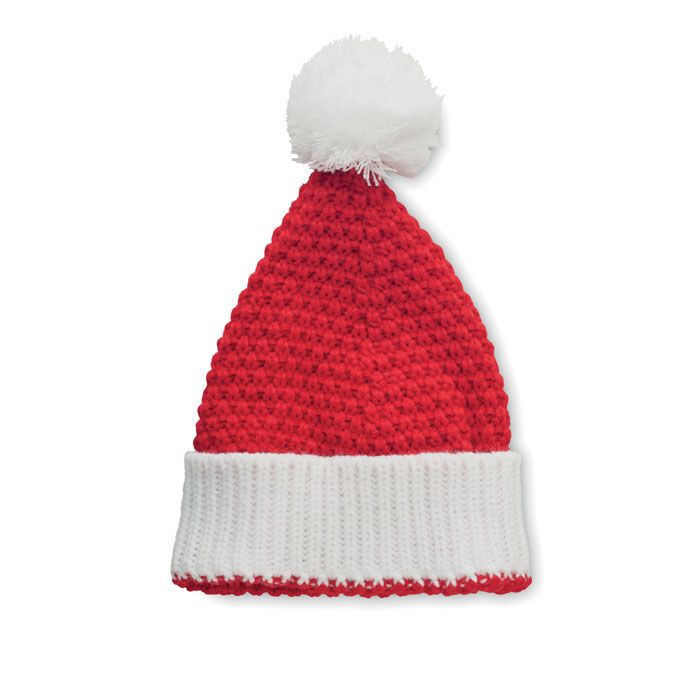 Weihnachtliche Strickmütze AURIGA - rot-40