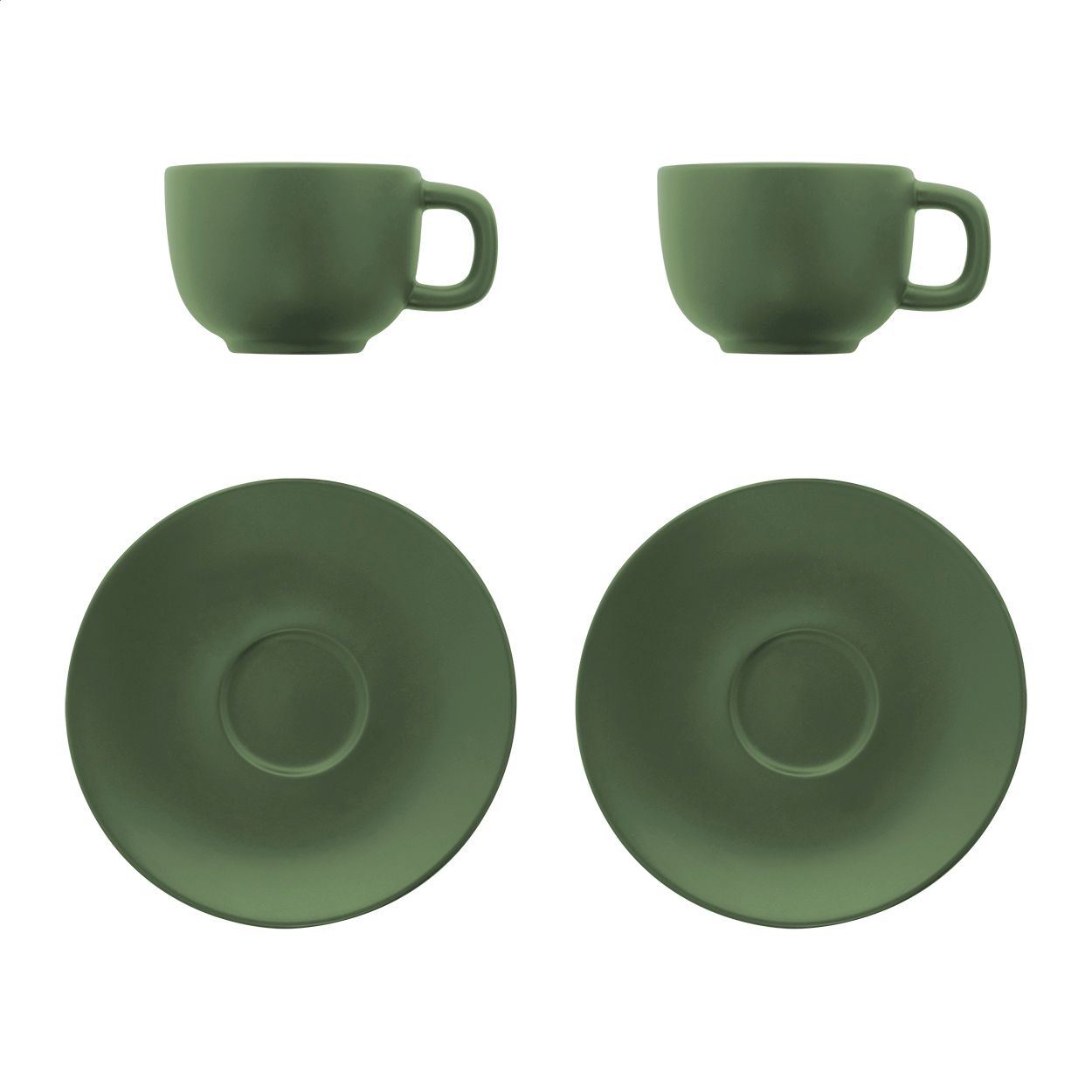 Caturra Plus Cappuccinotassenset - grün-953
