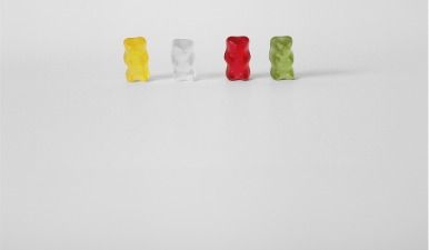 Süßes mit Druck ab kleiner Menge