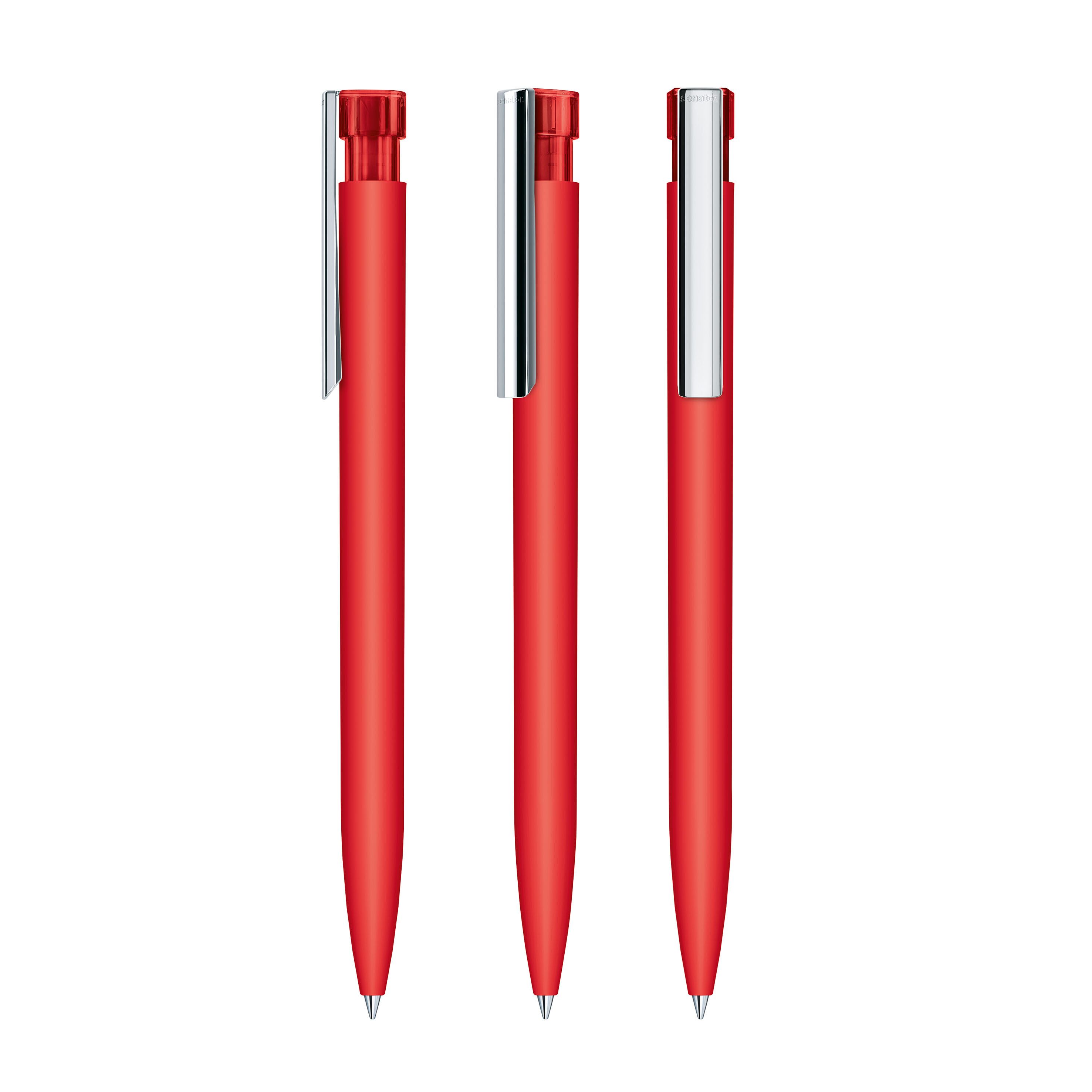 Liberty Soft Touch MC Druckkugelschreiber - rot-67